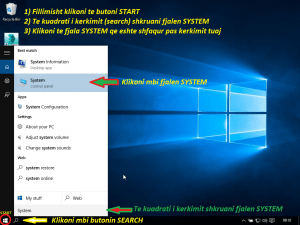 tutoriale shqip Si te kuptojme nese kompjuteri yne eshte 32 bit ose 64 bit. sistem operativ