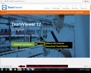 Si te instalojme TeamViewer ne kompjuter. Cfare eshte dhe si funksionon. Tutoriale Shqip