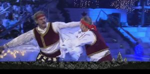 Besim Zekthi & Rexhep Celiku Ansambli i Kengeve dhe Valleve Popullore Teatri Kombetar dhe Teatri i operas dhe Baletit Feste ka sot Shqiperia & Vallja e shqipeve 1