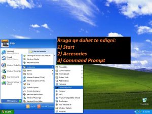 Cfare eshte ping. Si behet ping (Windows Xp & 7). Tutoriale shqip 1
