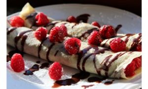 Krepa te embla per mengjes. Receta gatimi te shpejta. vanilje