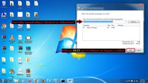 Si mund te kthej Windows 7 ne gjuhen shqipe. Po behet ! Tutoriale shqip 3