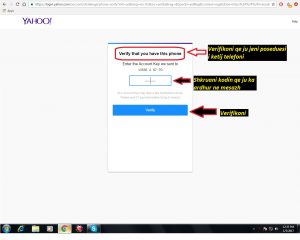 Si te hap nje adrese e-mail (Yahoo). si te hapim . Tutoriale shqip 4
