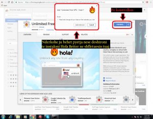 Si te fshehim adresen nga e cila po flasim ( IP ) . Cfare eshte Hola Better 2