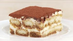 Tiramisu jo shume e embel, dietike. Receta gatimi.