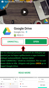 Programe per telefona Android. Si te instaloj Google Drive ne telefon. Tutoriale shqip. 6