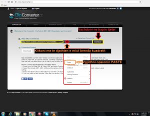 Si te konvertoj nje video online. Clip Converter online. Tutoriale Shqip Falas. 1