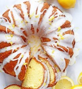 Kek me limon dhe me krem djathi. Receta embelsirash.