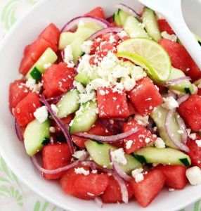 Sallate verore me shalqi dhe kastravec. Receta gatimi.