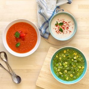 Supe e ftohte dhe e shendetshme per vere. Receta gatimi.