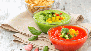 Supe e ftohte dhe e shendetshme per vere. Receta gatimi.