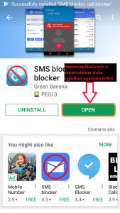 Call Blocker. Si te bllokoj thirrjet e padeshiruara. Si te bllokoj mesazhet spam.Tutoriale shqip. 5