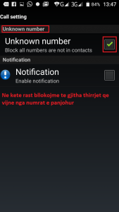 Call Blocker. Si te bllokoj thirrjet e padeshiruara. Si te bllokoj mesazhet spam.Tutoriale shqip. 7