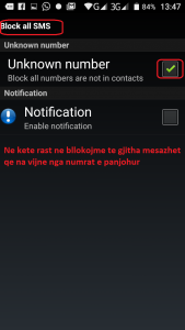 Call Blocker. Si te bllokoj thirrjet e padeshiruara. Si te bllokoj mesazhet spam.Tutoriale shqip. 8