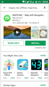 Navigator qe punon pa internet. Programe per telefona android. Harta e Shqiperise. 1