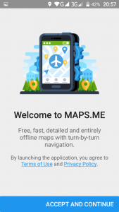 Navigator qe punon pa internet. Programe per telefona android. Harta e Shqiperise. 5