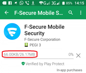 Programe per telefona Android. F-Secure Mobile Security. 4