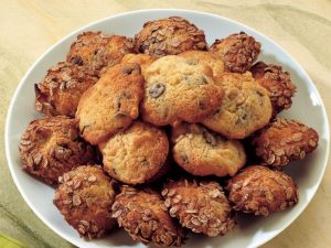 Biskota me arome portokalli dhe cokollate. Receta gatimi