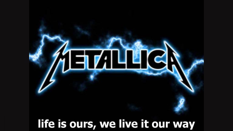 Metallica - Nothing Else Matters (Tekste kengesh) so close no matter how far Forever trusting who we are