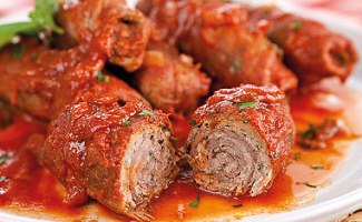 Qofte me salce mishi ne furre. Receta gatimi te thjeshta.
