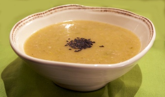 'Supe' me veze per mengjes. Receta gatimi te shpejta.