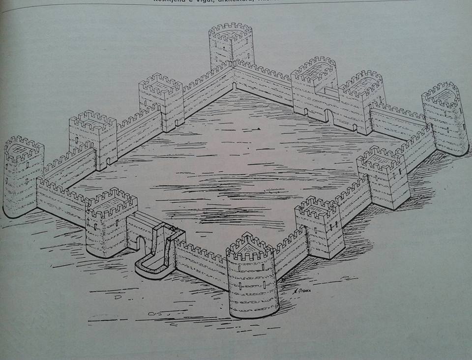 Keshtjella Iliro-Romake Castrum-Vig Kastri i Vigut ne fshatin Vig