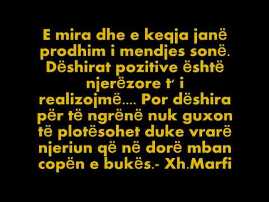 Shprehje qe do ju bejne ti mendoni gjerat ndryshe. Anglisht-Shqip.