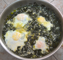 Spinaq dhe veze ne furre. Receta gatimi te thjeshta djathe kackavall vaj ulliri