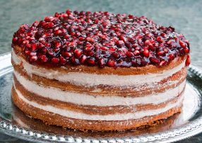 Torte me shege dhe leng portokalli. Receta embelsirash. panna