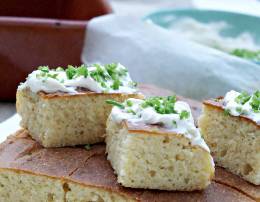 Kek i kripur me pak perberes. Receta gatimi.