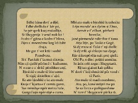 Mrizi i zanave – Gjergj Fishta