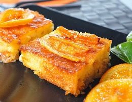 Portokalopita. Receta gatimi Greke. Perberesit per