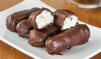 Toptha me arre kokosi dhe cokollate. Receta gatimi te shijshme.