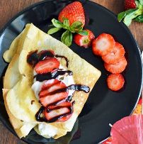 Krepa te shijshme sipas shijes suaj te preferuar. Receta gatimi.