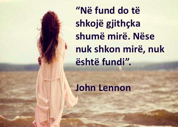 Shprehje motivuese te cilat duhet te ja perserisim vetes sa here te ndihemi te humbur.