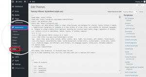Si te bejme Enable Editor ne WordPress. Tutoriale Shqip per faqet wordpress. appaerance
