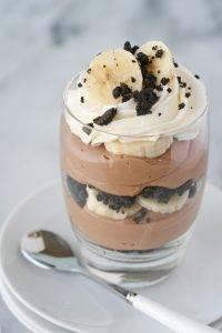 Embelsire me oreo, nutella dhe banane. Receta embelsirash.