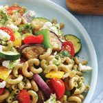 Sallate e shijshme me perime te stines, salce dhe makarona..Receta e se dieles
