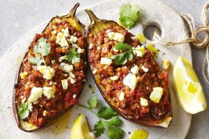 Patellxhane te mbushur me perime. Receta gatimi Tradicionale